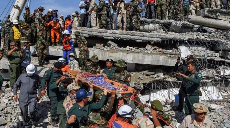 Cambodia building collapse death toll rises to 36