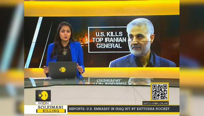 Iran raises the 'revenge flag' over mosque after Soleimani's killing by U.S.