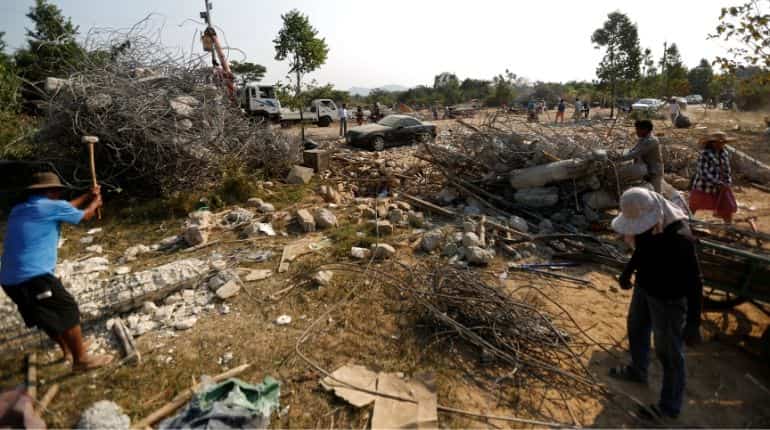 At least 36 people killed in Cambodia building collapse