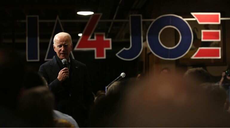 Three swing-state Democrats back for Joe Biden's presidential bid