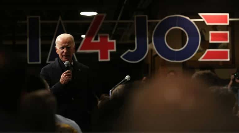 Three swing-state Democrats back for Joe Biden's presidential bid