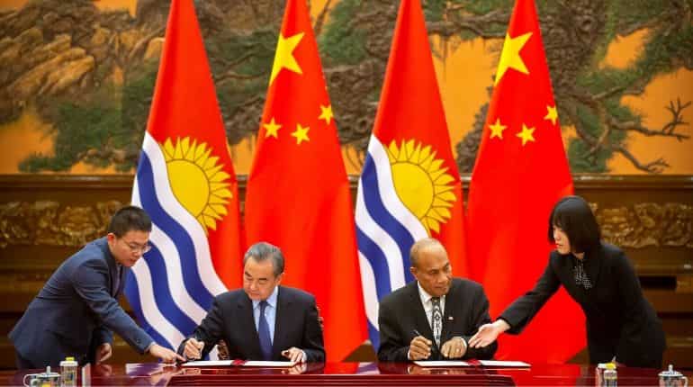 China eyes increased ties with Kiribati, site of space tracking station