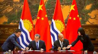 China eyes increased ties with Kiribati, site of space tracking station
