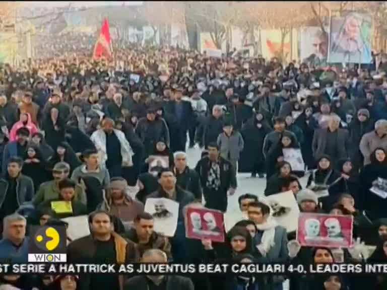 Soleimani's burial procession commences in Kerman