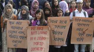 Student's rape triggers protests in Dhaka
