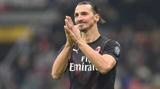 AC Milan's old canon Ibrahimovic leaves match untouched