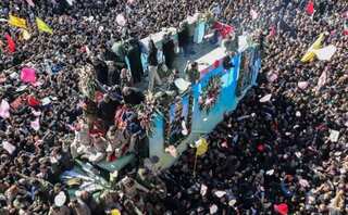 Iran's slain general Soleimani laid to rest in hometown Kerman
