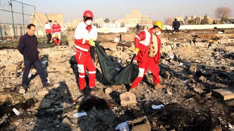 Iran says rumours missile caused plane crash make 'no sense'
