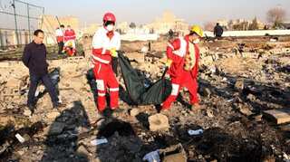 Iran says rumours missile caused plane crash make 'no sense'