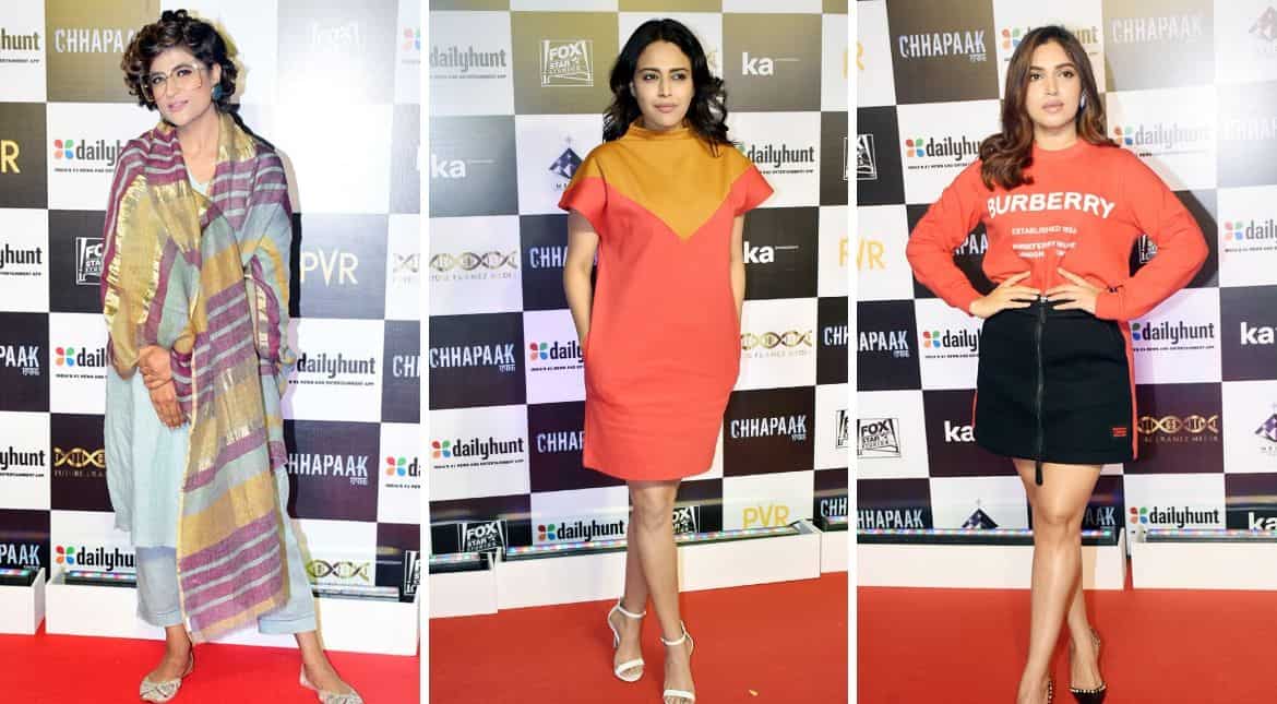 'Chhapaak' premiere