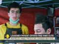 Teenage cancer patient ensures Iraqi protesters stay fresh with free haircuts