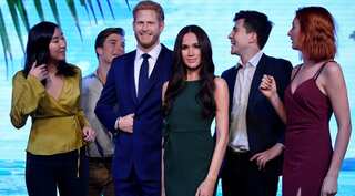 Madame Tussauds removes waxworks of Harry and Meghan from royal family display