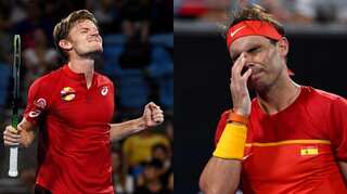 ATP: Belguim's David Goffin keeps hope alive after shocker against Spain's Rafael Nadal
