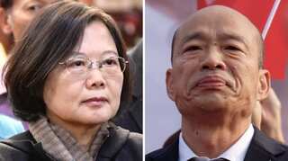 Tsai versus Han: Taiwan's top two presidential candidates
