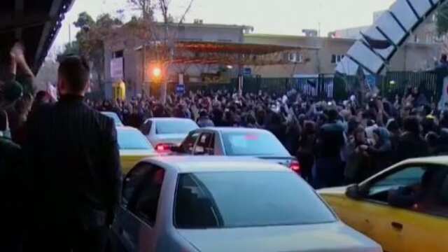 Protesters condemn government over its initial denial of downing Ukrainian plane