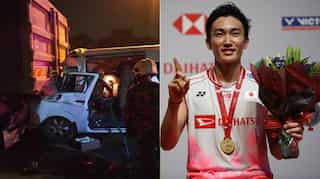 Badminton world number one Kento Momota injured in Malaysian car crash, driver killed