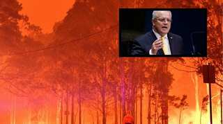 Australian Prime Minister's approval rating singed by bushfires