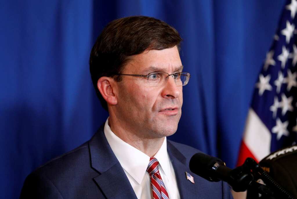 Def Sec Esper contradict Trump’s claim that Iranians targeted four US embassies