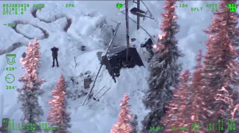 Utah man in Alaska wilderness rescued 22 days after his home burnt down