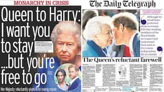 'Royal crisis' dominates UK newspaper front pages