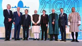 PM Modi, Jaishankar attend inaugural session of Raisina Dialogue 2020
