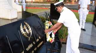 Armed Force Veterans' Day commemorated in Kochi with wreath laying ceremony
