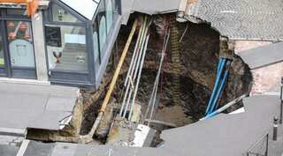 China: Nine killed, 16 injured after bus falls into sinkhole