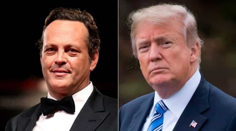 Vince Vaughn faces backlash after being spotted with US President Donald Trump