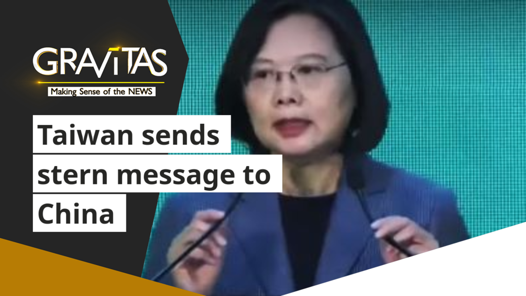 Gravitas: Taiwan sends stern message to China