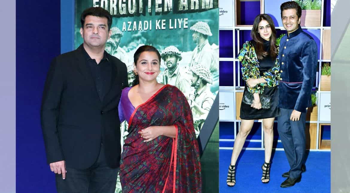 Vidya Balan, Sidharth Roy Kapur, Riteish Deshmukh and Genelia D'Souza