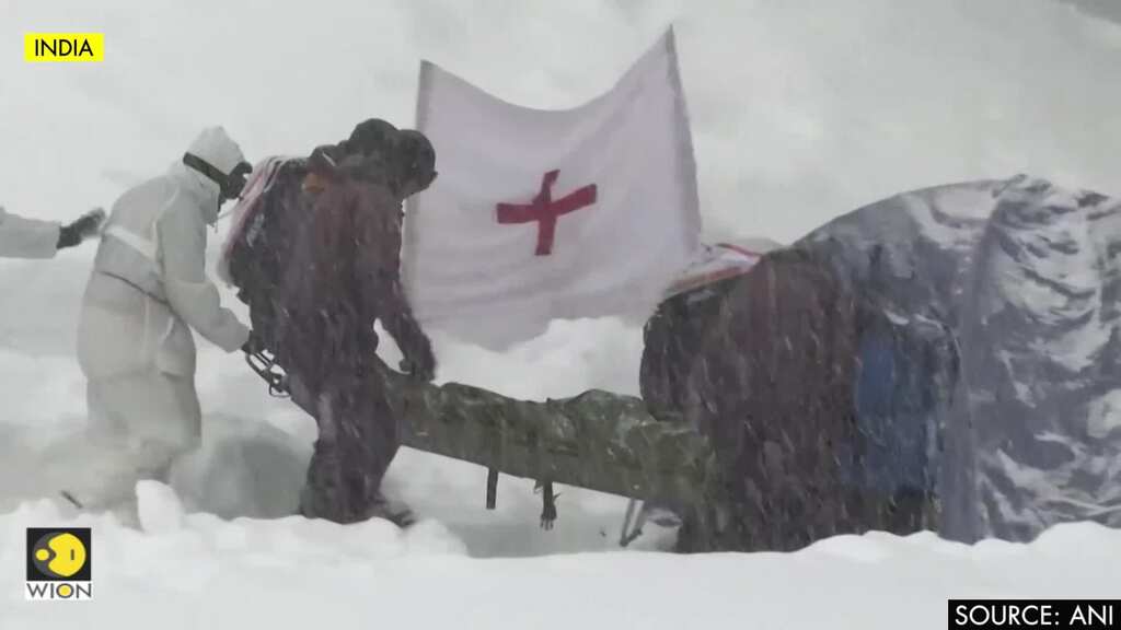 Indian army school trains soldiers at high altitude for avalanche rescue