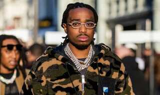 Rapper Quavo throws punches after not been recognised at Paris Fashion Week