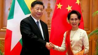 Myanmar, China ink deals to accelerate Belt and Road project as Xi meets Suu Kyi