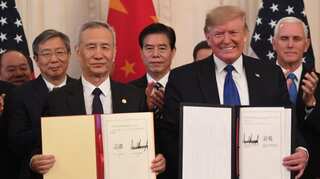 Oil ends higher as trade deals progress; spurs energy demand hopes