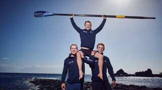 Three Scottish brothers break world record to row across the Atlantic Ocean