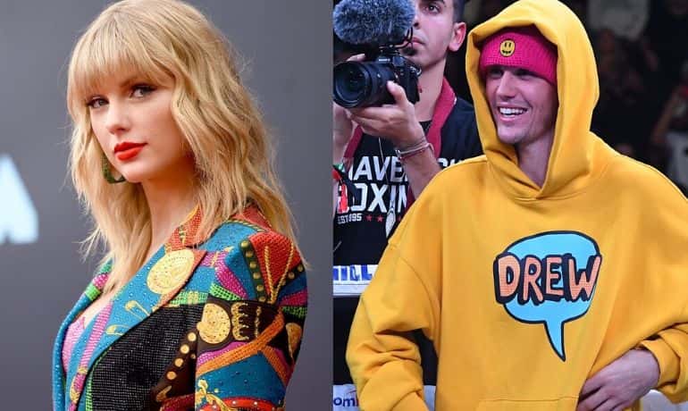 Taylor Swift attempts to kick Justin Bieber out of her gym