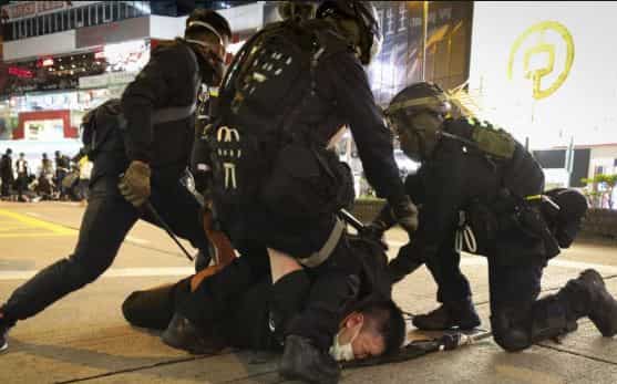 Several arrested in pro-democracy protests in Hong Kong