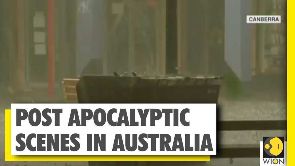 Australia's freak weather: Golf ball-sized hailstones hit towns