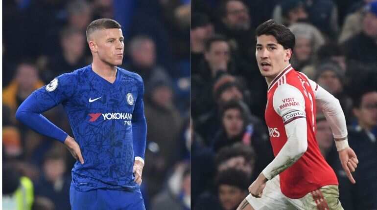 Premier League: English derby ends in draw, David Luiz sees red
