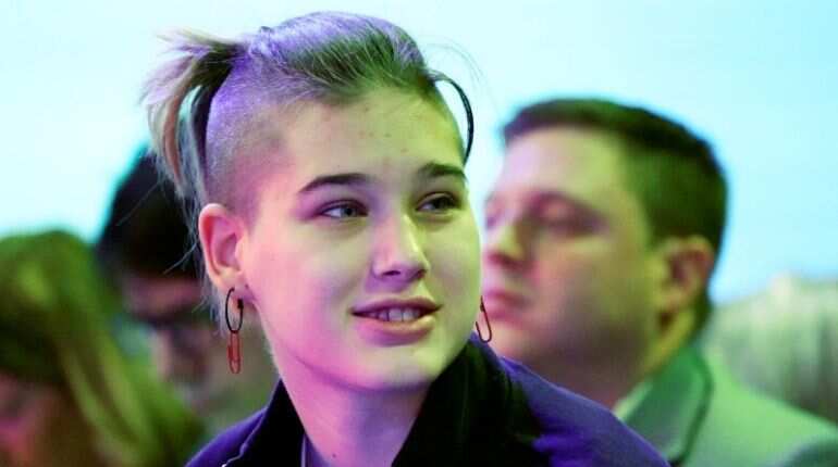 Young climate activist fears words not action at Davos