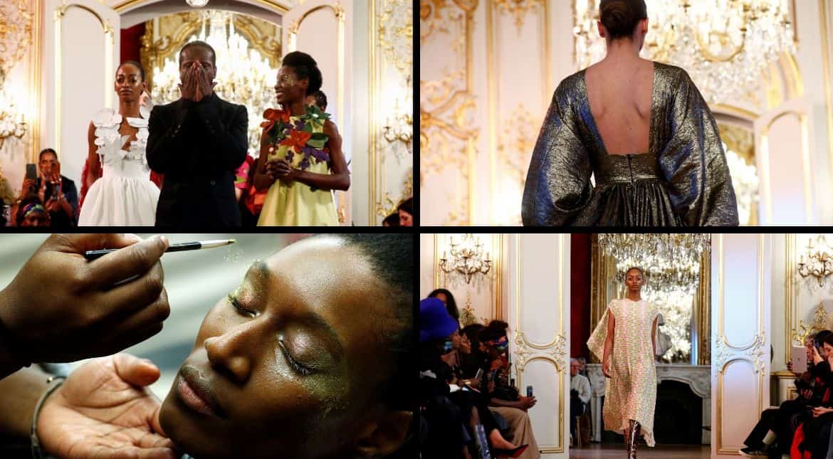 African style makes debut at Paris Haute Couture week