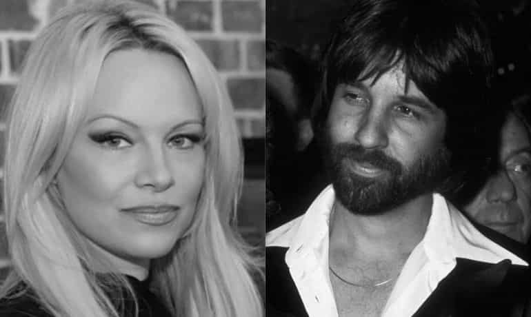 Pamela Anderson shares first picture with husband Jon Peters post secret wedding