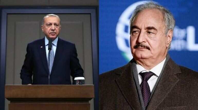 Erdogan states that Haftar cannot be expected to respect Libya truce