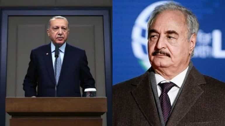 Erdogan states that Haftar cannot be expected to respect Libya truce