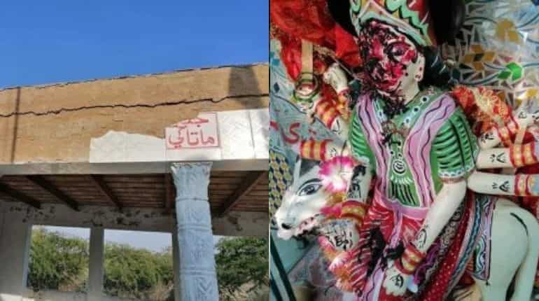 Another Hindu temple vandalised in Pakistan, holy books, idols burnt