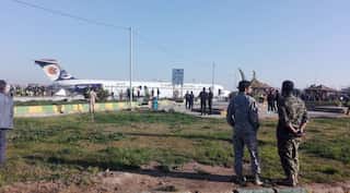 Iran: Plane skids off runway with 135 onboard; all passengers safe