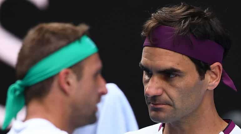 Federer stages great escape to reach Australian Open semis Federer stages great escape to reach Australian Open semis
