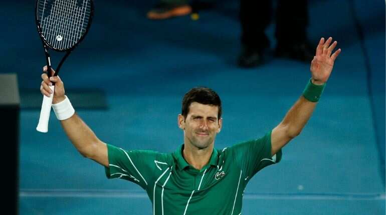 Fired-up Djokovic makes perfect start but Thiem slumps in ATP Cup