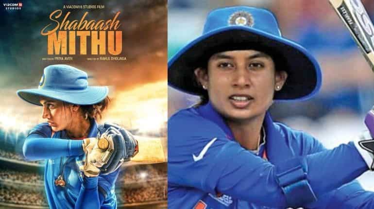 'Shabaash Mithu' first poster: Presenting the first look of Taapsee Pannu as cricketer Mithali Raj 'Shabaash Mithu' first poster: Presenting the first look of Taapsee Pannu as cricketer Mithali Raj