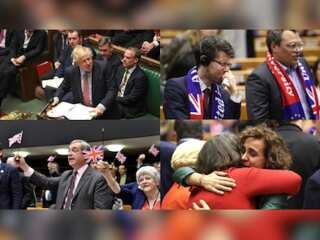 Tears and cheers in European parliament post Brexit approval